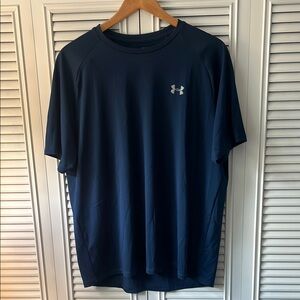 Under Armour Men's Academy Blue Short Sleeve Tech Tee